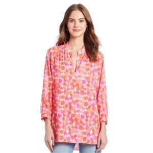 Amanda Uprichard Vibrant Floral Print Blouse